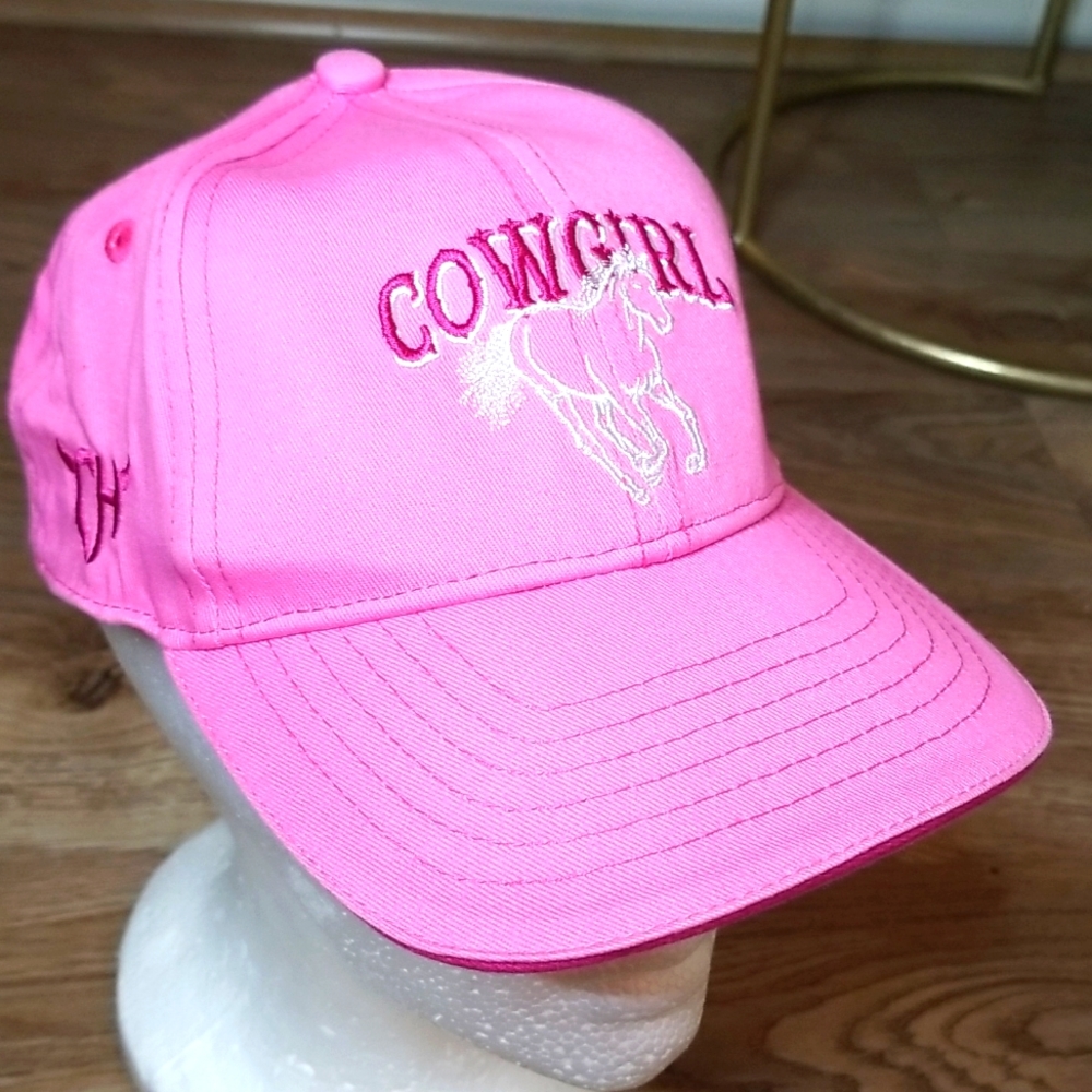 Cowgirl Hardware Hot Pink Baseball Cap Hat